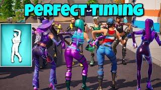 Fortnite Perfect Timing - Looking Good Emote  (Victoria Monét - On My Mama)