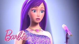 Videoclipe "AQUI ESTOU"  | Barbie A Princesa e a PopStar | Filmes da Barbie Em Português