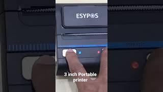 BLUETOOTH MOBILE PRINTER - PORTABLE - 3 INCH RECEIPT