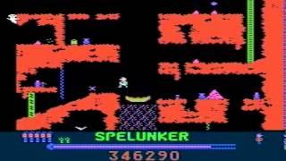 Spelunker - Classic Broderbund game for Atari XL/XE