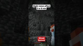 How make Night vision potion minecraft bedrock 1.20?