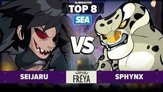 Seijaru vs Sphynx - Elimination Top 8 - Trial of Freya - SEA 1v1