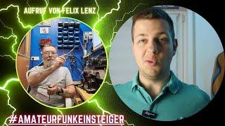 Aufruf von Felix Lenz  für #amateurfunkeinsteiger