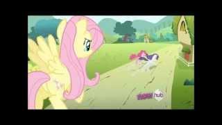 Fluttershy makes Pinkie and Rarity cry [1080p HD]