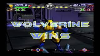 X-Men: Mutant Academy 2 (PS1) - Wolverine (Playthrough)