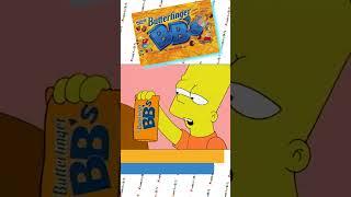 Butterfinger BB's The Simpsons Commercial Short TV Cartoon Candy