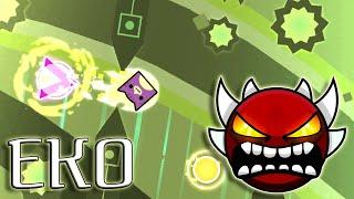 "EKO" by PureDinoMight 100% | Extreme Demon Acu Remake! (Geometry Dash 2.11)