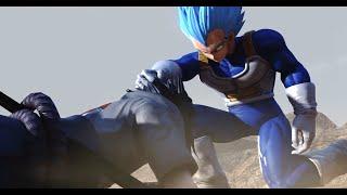 Vegeta vs Sasuke 3D Animation! (Dragon Ball Super vs Naruto Shippuden Movie)