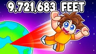 Jumping 9,721,683 METERS in Roblox!