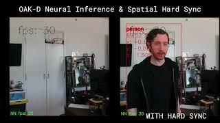 OpenCV AI Kit - OAK-D - Hard Sync Between Neural Inference and Spatial Data