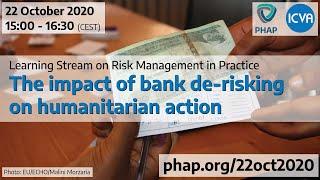 The impact of bank de-risking on humanitarian action