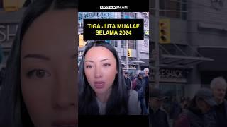 Wow.. Tiga Juta Mualaf Selama 2024 #mualaf #hidayah