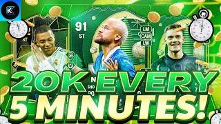 20K EVERY 5 MINS EAFC 25 BEST TRADING METHODS (EA FC 25 SNIPING FILTERS & FLIPPING)