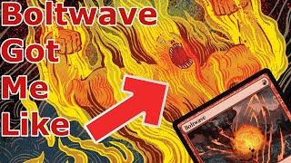 MTG FOUNDATIONS IS BRINGING THE HEAT!  Boltwave Burn (Legacy Burn MTG)