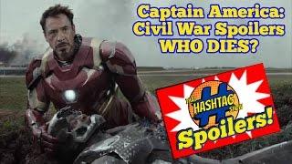 WHO DIES? | CAPTAIN AMERICA: CIVIL WAR SPOILERS | That Hashtag Show