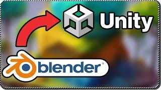 How to EXPORT MODEL from Blender to Unity