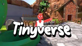 Tinyverse VR | FREE VR GAME | PREVIEW VR GAMEPLAY MECHANICS | META QUEST | SILENT PLAYER #supraland