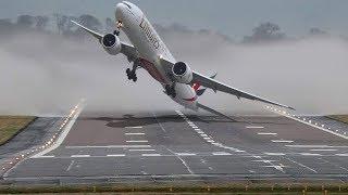 Incredibly Close Crosswind Landings