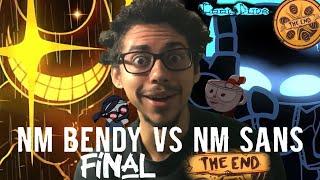 BENDY X SANS FINAL FORMS CLASH! | BENDY VS SANS (FINAL) INDIE CROSS ANIMATION REACTION!