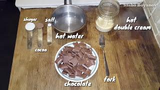 How to make Belgian chocolate homemade for 1 min easy