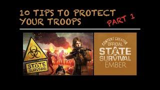 State of Survival: 10 Tips to Protect your Troops (Part 1)