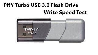 PNY 256 Gig Flash Memory Stick Speed Test