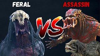 Feral VS Assassin - PREDATOR PREY FIGHT | WHO WINS?