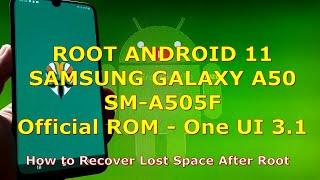 How to Root Samsung Galaxy A50 SM-A505F Android 11 Official - Magisk Patched ( No TWRP )