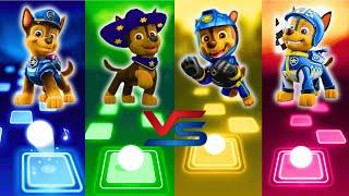 Paw Patrol | Chase Police Pup VS Chase Sheriff Pup VS Chase Space Pup VS Chase Racer Pup | Tiles Hop