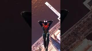 Spiderman Miles Morales Pro Web Swinging #ps5 #spiderman