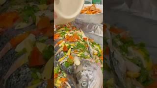 Preparing 3klg of Salmon in the oven #salmon #ovencooking #salmonrecipes #cook