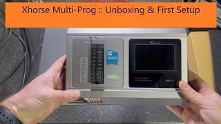 Multi-Prog Programmer Xhorse - Unboxing and first setup