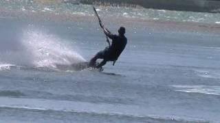 Kite boarding The spit glendowie New Zealand Colin Samuel