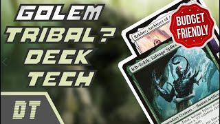 GOLEM TRIBAL? EDH deck tech rebbec & Ich-Tekik