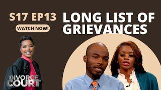 Divorce Court - Ariana vs. Dale - Long List of Grievances - Season 17, Episode 13 - Full Episode