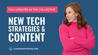 Ready, Set, AI: New tech & fall updates to help grant writers reach success faster!