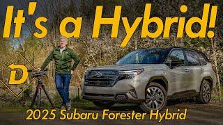 2025 Subaru Forester Hybrid is Gas/Electric Power for the Faithful