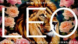 LEO- AN EXTREMELY RARE CONNECTION, LEO!! OFFERS WILL BE MADE!! ~ June 23-30 Weekly Love Tarot 2025
