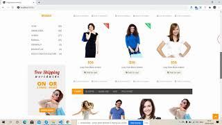 Angular 10 Eccommerce Shopping Template Demo