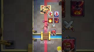 How Many Big Spells Does It Take To Kill The Boss Bandit #clashroyale #gaming #supercell