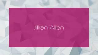 Jillian Allen - appearance