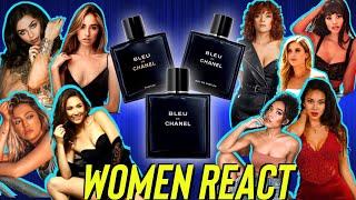 Women Rate ALL the BLEU DE CHANEL fragrances! 2024