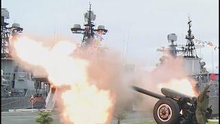 Артиллерийские выстрелы во Владивостоке / Artillery shots in Vladivostok