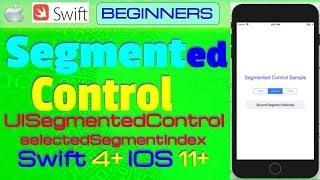 IOS 11+, Swift 4+, Beginners, Tutorial : Segmented Control iOS Tutorial   ( UISegmentedControl )