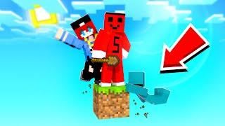 HASAN ile TEK BLOK CHALLENGE !! - Minecraft