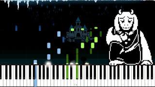 Undertale // An Ending | LyricWulf Piano Tutorial on Synthesia // OST 81