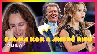 Emma Kok & André Rieu "Voilà" | Mireia Estefano Reaction Video