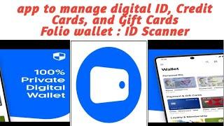 My review of the application Folio Wallet ID Scanner