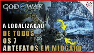 God of war Ragnarok, A Localização de todos os 7 Artefatos em Midgard | Super dica