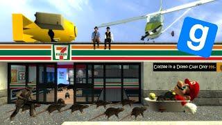 The Giant Rat Infestation of 7-11 | GMod Funny Moments